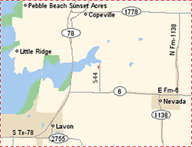 driving map to bear creek cemetery