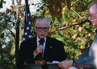 Earl Price reading history.